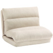 Fauteuil convertible 3-en-1 TASIUS beige