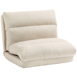 Fauteuil convertible 3-en-1 TASIUS beige
