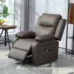 Fauteuil de relaxation électrique KALIS chocolat