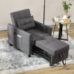 Fauteuil convertible 3-en-1 IKERA gris
