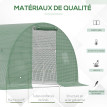 Serre de jardin 13,5 m² SPRINGS verte