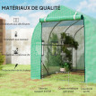 Serre de jardin 6 m² CALOUNDRA verte