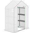 Serre de jardin MANDURA blanche