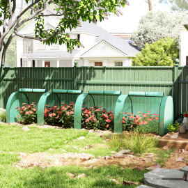 Mini serre à tomates CANBERRA verte