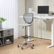 Chaise de bureau ergonomique MAZARA grise