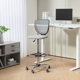 Chaise de bureau ergonomique MAZARA grise