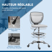 Chaise de bureau ergonomique MAZARA grise