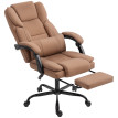 Fauteuil de bureau SILVANO marron clair