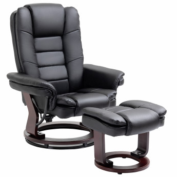 Fauteuil de relaxation CATANE noir