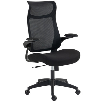 Chaise de bureau ergonomique VALLO noire