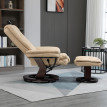 Fauteuil de relaxation AVERSA beige