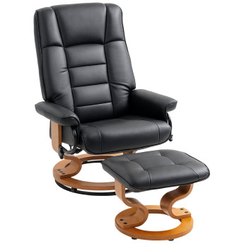 Fauteuil de relaxation COLANO noir