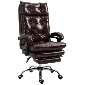 Fauteuil de bureau PORDENONE marron
