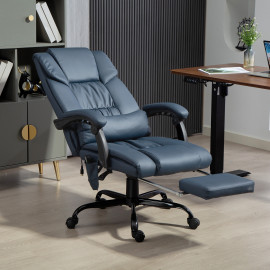 Fauteuil de bureau MANFRED bleu