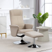 Fauteuil de relaxation CIVILA beige