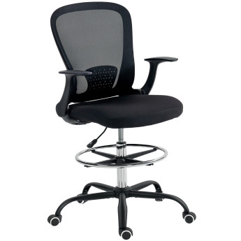 Chaise de bureau ergonomique SALERNE noire