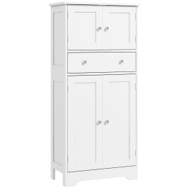 Buffet armoire de cuisine TRYPOL blanc