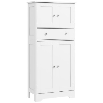 Buffet armoire de cuisine TRYPOL blanc