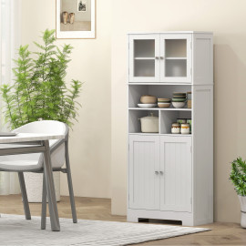 Buffet haut de cuisine POPULY blanc