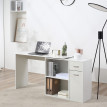 Bureau d’angle modulable avec rangements MATOO blanc