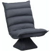 Fauteuil relax pivotant inclinable LOMPY anthracite