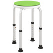 Tabouret de douche pivotant DELIS vert et blanc