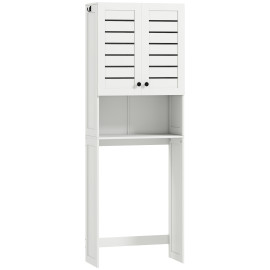 Meuble WC dessus toilettes IVEN blanc