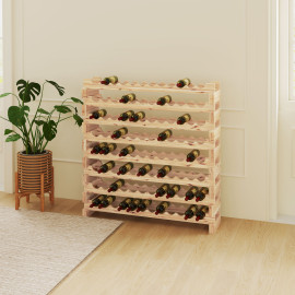 Rack pour 96 bouteilles CAVO bois naturel