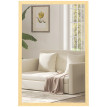 Miroir mural rectangulaire 40 x 60 cm PHILIP bois