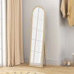 Miroir pleine longueur 40 x 160 cm GILL effet pierre beige