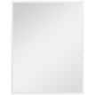 Miroir mural rectangulaire 70 x 90 cm LYMON blanc