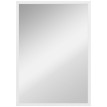 Miroir mural rectangulaire 50 x 70 cm OUPLY blanc