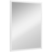 Miroir mural rectangulaire 50 x 70 cm OUPLY blanc