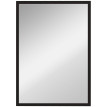 Miroir mural rectangulaire 50 x 70 cm SARVEY noir