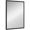 Miroir mural rectangulaire 50 x 70 cm SARVEY noir