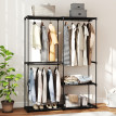 Armoire penderie BOUCHAR noire