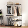 Armoire penderie BOUCHAR noire