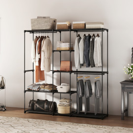 Armoire penderie CIMOR noire