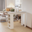 Table de bar NUBIA blanche