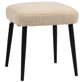 Tabouret repose-pieds design MARGOT beige