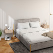 Chevets suspendus Zirella design moderne espace optimisé rangement pratique effet chêne clair