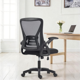 Fauteuil de bureau ergonomique Teylan confort optimal posture parfaite noir