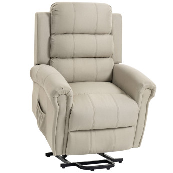 Fauteuil Massant Releveur Électrique Deltara Confort Relaxation Chauffant Beige