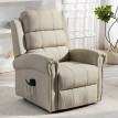Fauteuil Massant Releveur Électrique Deltara Confort Relaxation Chauffant Beige