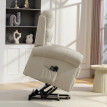 Fauteuil Massant Releveur Électrique Deltara Confort Relaxation Chauffant Beige