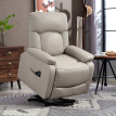 Fauteuil Releveur Électrique Varion Confort Massant Chauffant Inclinable Gris Clair