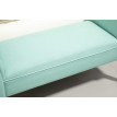 Banc Banquette Mournaval Design Contemporain Accoudoirs Courbés Vert d'Eau Élégante