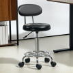 Tabouret Valefield Pro Confort Pivotant 360° Roulettes Noir Salon Beauté SPA