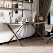 Lot 2 Accoudoirs Oakhaven Salon Jardin Noir Design Résistant Confortable