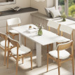 Table Greymantle Extensible 6-8 Places Design Moderne Blanc Robuste